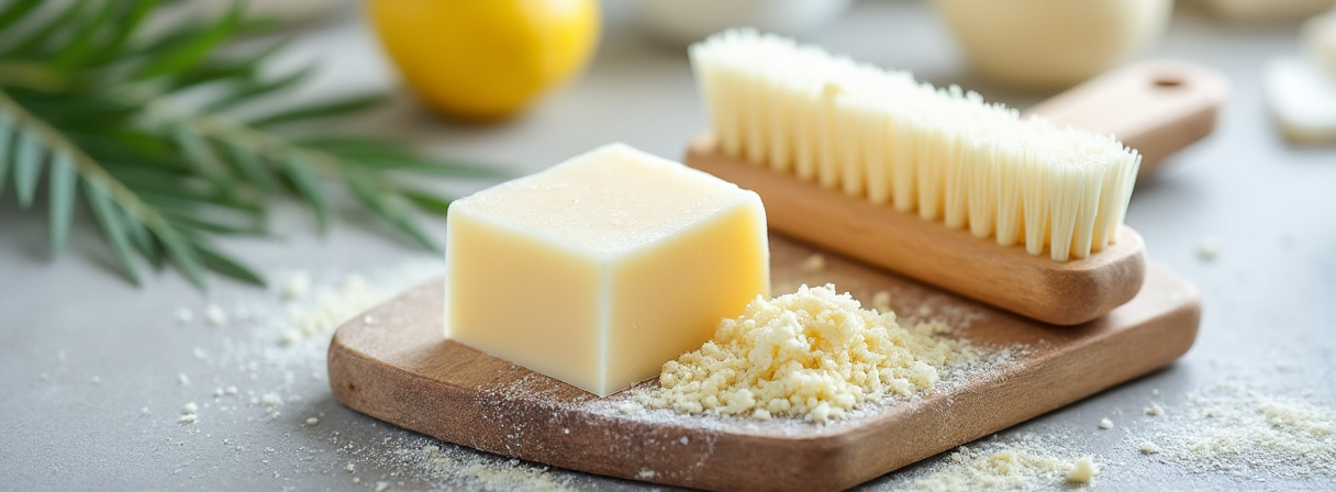 Kernseife raspeln für selbstgemachtes Waschmittel